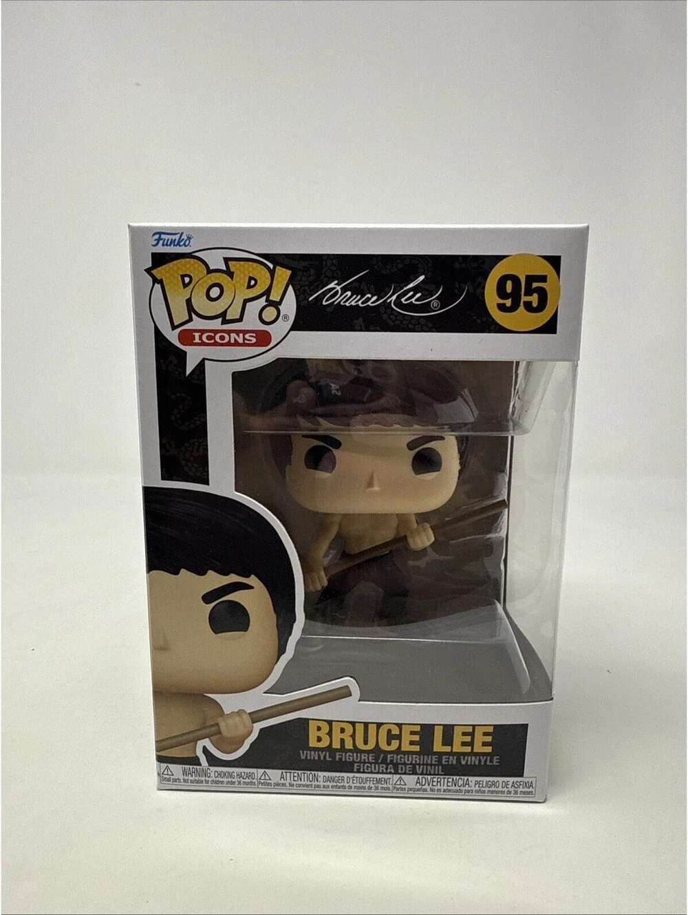 Funko Pop! Icons Bruce Lee #95